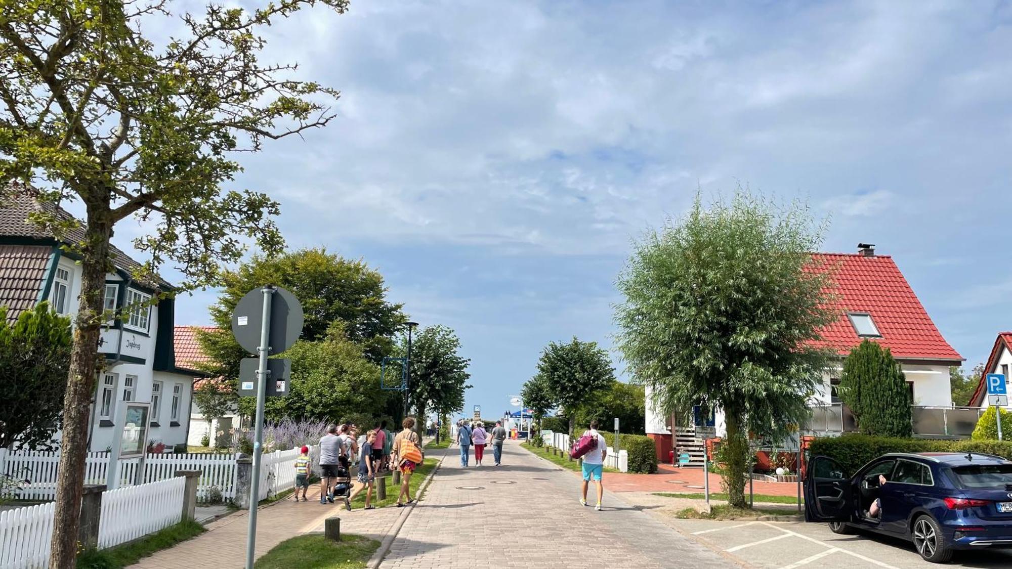 Ostsee-Ferienwohnung-Lipsia Nienhagen Exterior foto